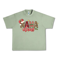 Oil Green nana claus Urban Heavy Tee - MaliasSmallBusiness