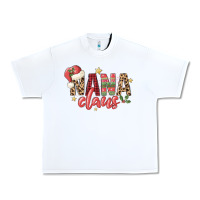 White nana claus Urban Heavy Tee - MaliasSmallBusiness