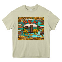 Mossy camping is my happy place Heavy Core Tee - Artiststas