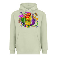 Matcha mardi gras lips olivia Heavyweight Hoodie - OliviaCreatesArt