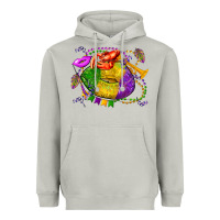 Moon Dust mardi gras lips olivia Heavyweight Hoodie - OliviaCreatesArt