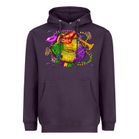 Plum mardi gras lips olivia Heavyweight Hoodie - OliviaCreatesArt