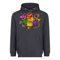 Smoke mardi gras lips olivia Heavyweight Hoodie - OliviaCreatesArt
