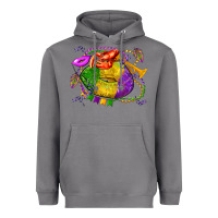 Storm mardi gras lips olivia Heavyweight Hoodie - OliviaCreatesArt