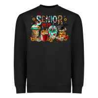 Black senior 2023 coffee cups Heavyweight Sweatshirt - Jasminsmagicworld