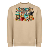 Senior 2023 Coffee Cups Heavyweight Sweatshirt | Teevron