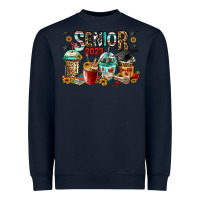 Navy senior 2023 coffee cups Heavyweight Sweatshirt - Jasminsmagicworld
