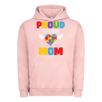 Pigment Salmon lil autism mom Urban Hoodie - CowhideDigitalArt