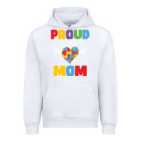 White lil autism mom Urban Hoodie - CowhideDigitalArt