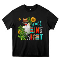 Black y'all aint right Heavy Core Tee - AdoDesignShop