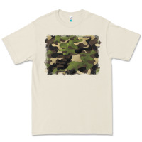 Bone camouflage background Premium Tee - BarkalooDesign
