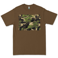 Cacao camouflage background Premium Tee - BarkalooDesign