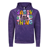 Cloud Purple sassy little thing Vintage Hoodie - MaliasSmallBusiness