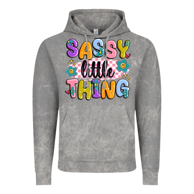 Sassy Little Thing Vintage Hoodie by MaliasSmallBusiness | Teevron