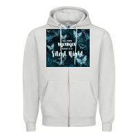 Dove Grey all this mama want is a silent night Zipper Hoodie - TumblerDesignByShophia
