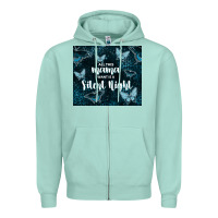 Seafoam all this mama want is a silent night Zipper Hoodie - TumblerDesignByShophia