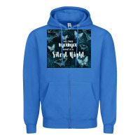 True Royal all this mama want is a silent night Zipper Hoodie - TumblerDesignByShophia