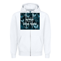 White all this mama want is a silent night Zipper Hoodie - TumblerDesignByShophia