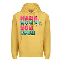 Antique Gold Mama Mommy Mom bruh Mother's Day Premium Hoodie - CowGirlArtShop