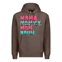 Coffee Mama Mommy Mom bruh Mother's Day Premium Hoodie - CowGirlArtShop
