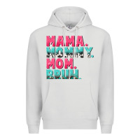 Dove Grey Mama Mommy Mom bruh Mother's Day Premium Hoodie - CowGirlArtShop