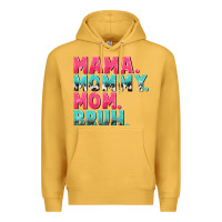 Mustard Mama Mommy Mom bruh Mother's Day Premium Hoodie - CowGirlArtShop