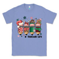 Colony Blue teacher christmas Classic Tee - MaliasSmallBusiness