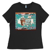 Black iced coffee because my sarcasm need to stay hydrated Ladies Tee - Artiststas