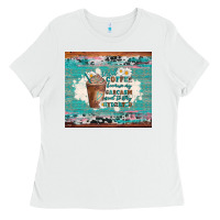 White iced coffee because my sarcasm need to stay hydrated Ladies Tee - Artiststas