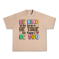 Burro be kind be brave be true be happy be you Urban Heavy Tee - MaliasSmallBusiness