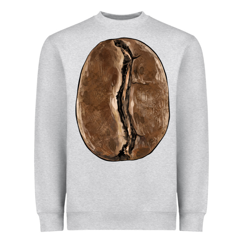 Coffee Bean Heavyweight Sweatshirt by BarkalooDesign | Teevron
