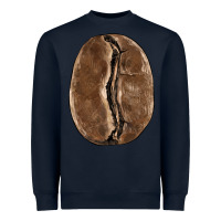 Navy coffee bean Heavyweight Sweatshirt - BarkalooDesign