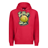 Cardinal softball mom Premium Hoodie - JahusDesignShop