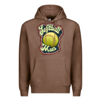 Chestnut softball mom Premium Hoodie - JahusDesignShop