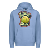 Colony Blue softball mom Premium Hoodie - JahusDesignShop