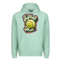 Seafoam softball mom Premium Hoodie - JahusDesignShop