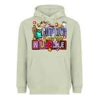 Matcha cupids favorite nurse olivia Heavyweight Hoodie - OliviaCreatesArt