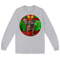 Moon Dust christmas pig Long Sleeve Tee - LillyAllenDesigns