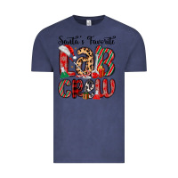 Vintage Denim santa s favorite lab crew Vintage Tee - MaliasSmallBusiness