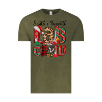 Vintage Olive santa s favorite lab crew Vintage Tee - MaliasSmallBusiness