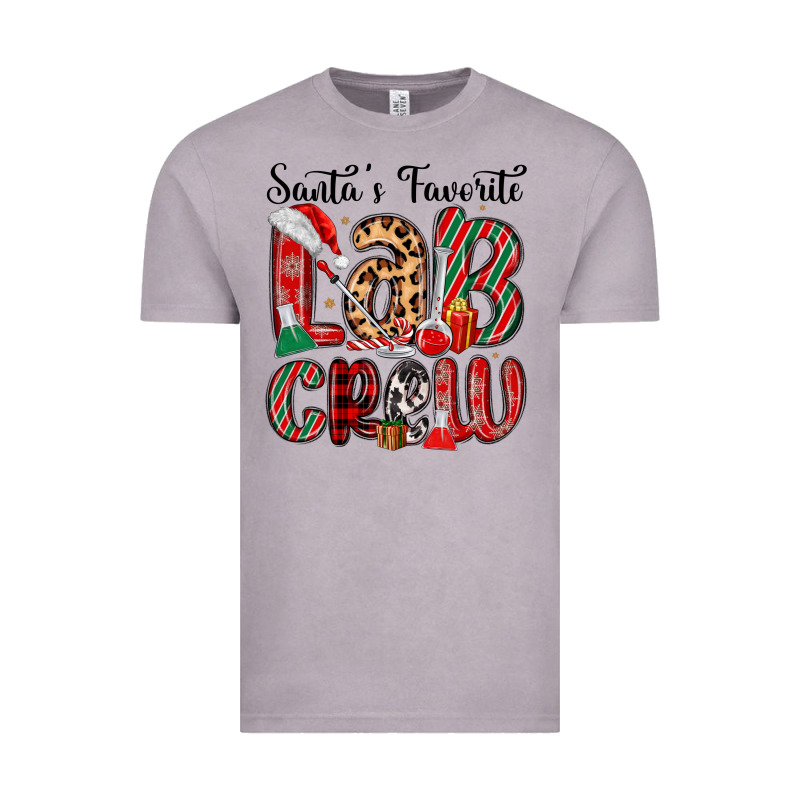 Santa S Favorite Lab Crew Vintage Tee by MaliasSmallBusiness | Teevron