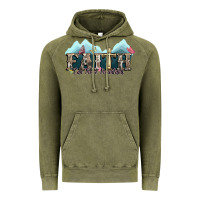Vintage Olive faith can move mountains cross Vintage Hoodie - NancyCooperArtShop