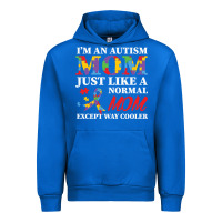 Cobalt LIL Autism Mom Urban Hoodie - CowhideDigitalArt