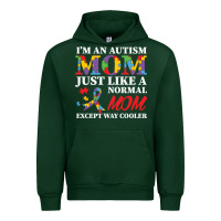 Foreset Green LIL Autism Mom Urban Hoodie - CowhideDigitalArt