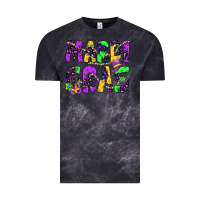 Cloud Black mardi gras Vintage Tee - JahusDesignShop