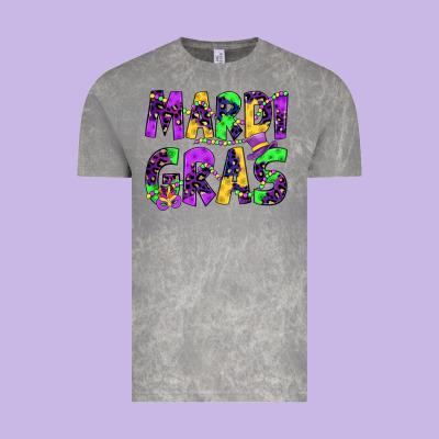 Mardi Gras Vintage Tee Designed By Jahusdesignshop