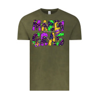Vintage Olive mardi gras Vintage Tee - JahusDesignShop