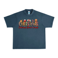 Midnight Navy christmas calories dont count Urban Heavy Tee - MaliasSmallBusiness