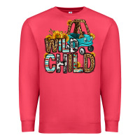 Cardinal wild child kids car Premium Sweatshirt - OliviaCreatesArt