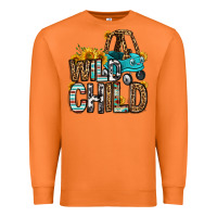 Carrot wild child kids car Premium Sweatshirt - OliviaCreatesArt